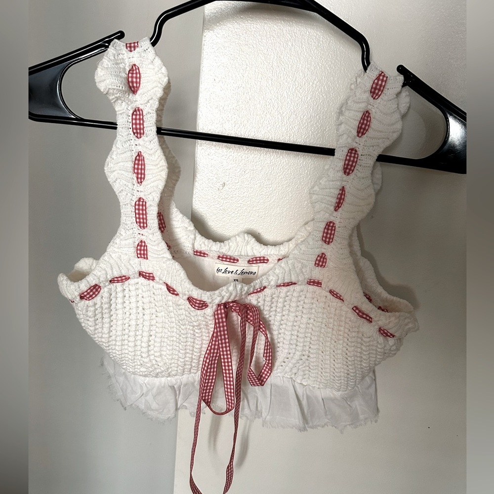 For love & lemons sora top XS